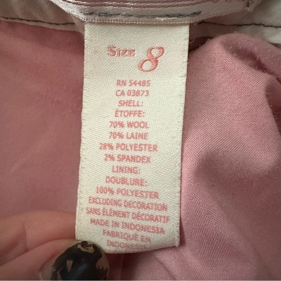 Quiet Life brown Graphic Long Sleeve Button-Up Shirt medium wool blend fun - Picture 6 of 7